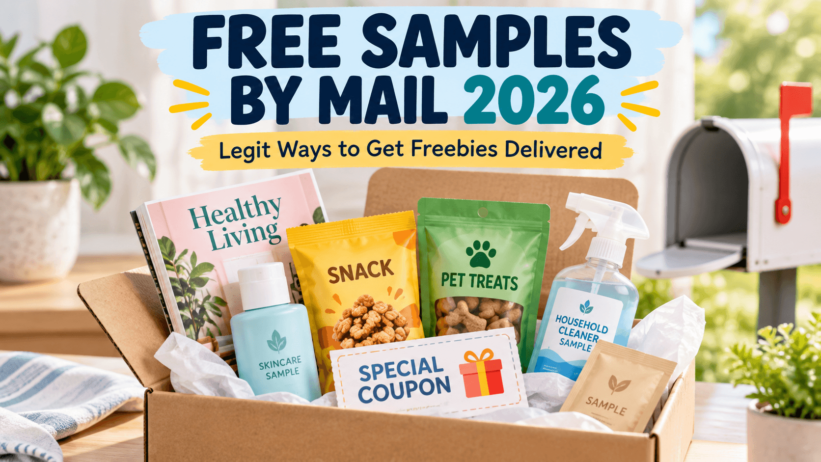Free Samples by Mail 2026: Legit Ways to Get Freebies Delivered