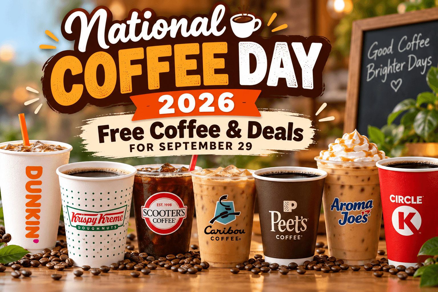 National Coffee Day 2026: Free Coffee & Deals for September 29