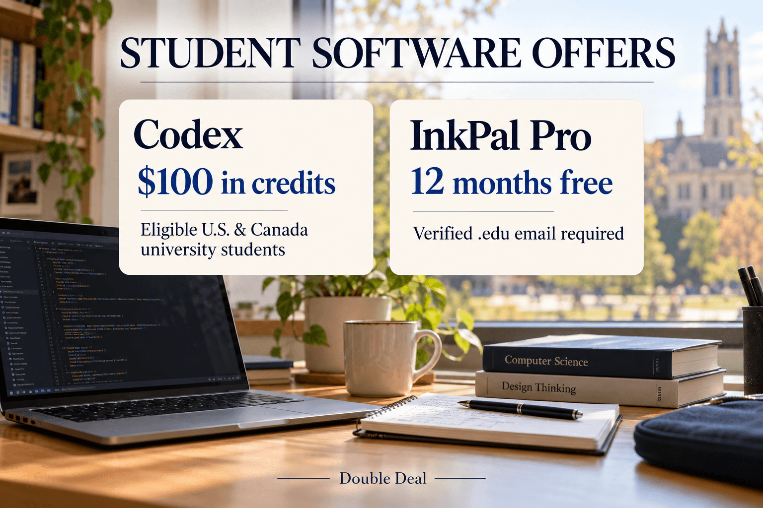 Free Codex Credits and InkPal Pro: Student Offers Explained