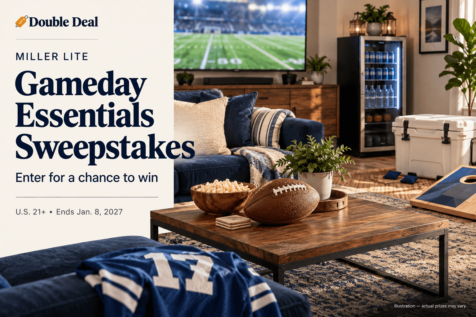 Miller Lite Legendary Gameday Essentials Sweepstakes: 172 Prizes
