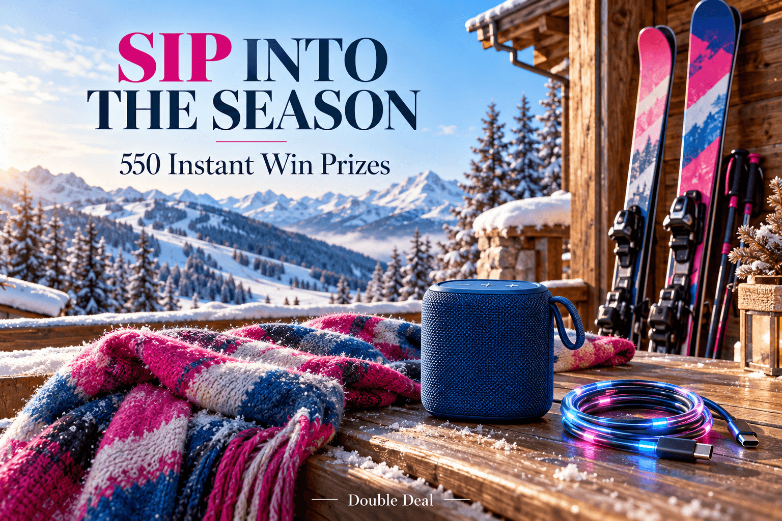 BeatBox Sip Into the Season Sweepstakes: 550 Instant Win Prizes