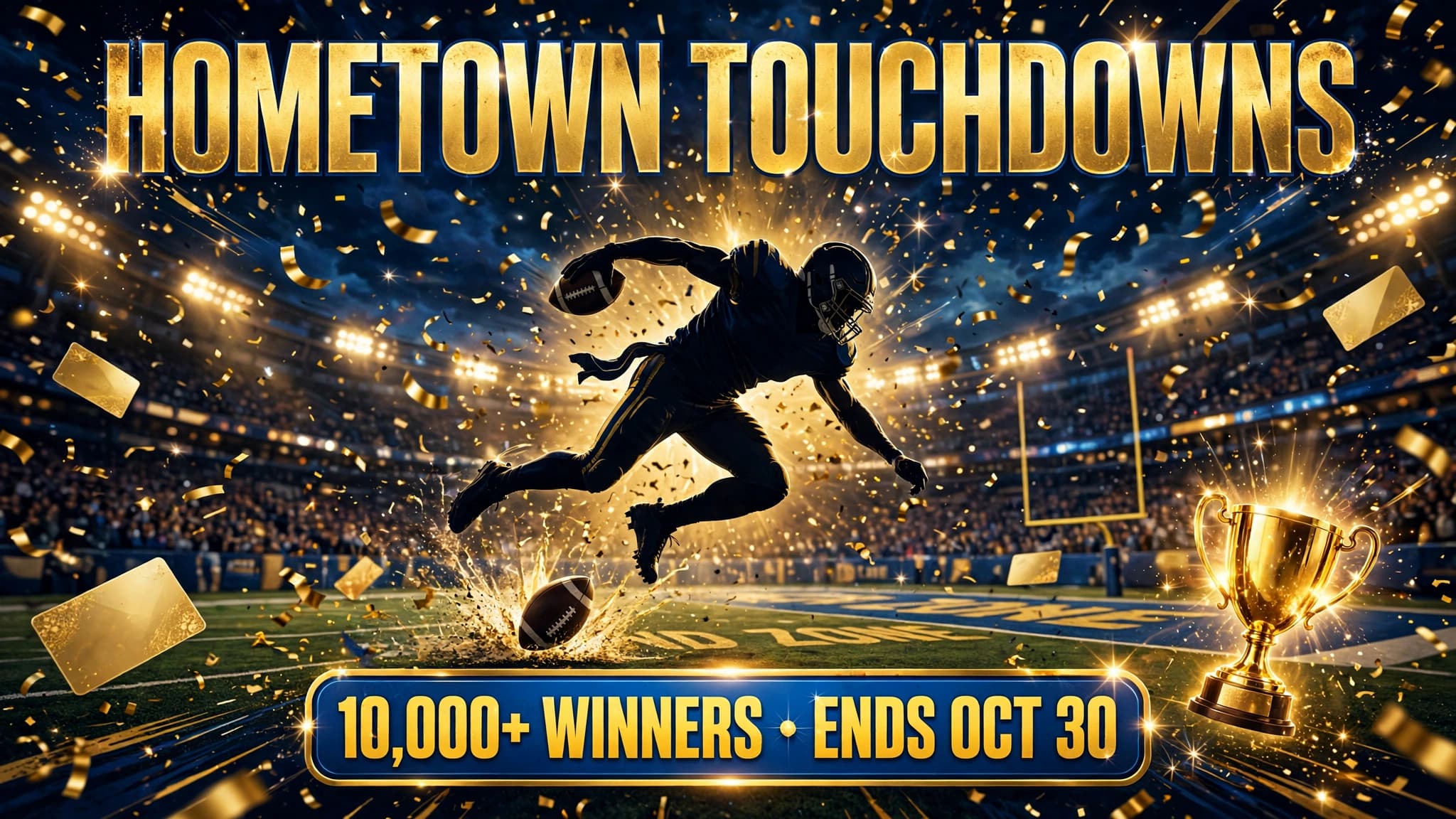 Mondelēz Hometown Touchdowns Sweepstakes: 10,000+ Prizes