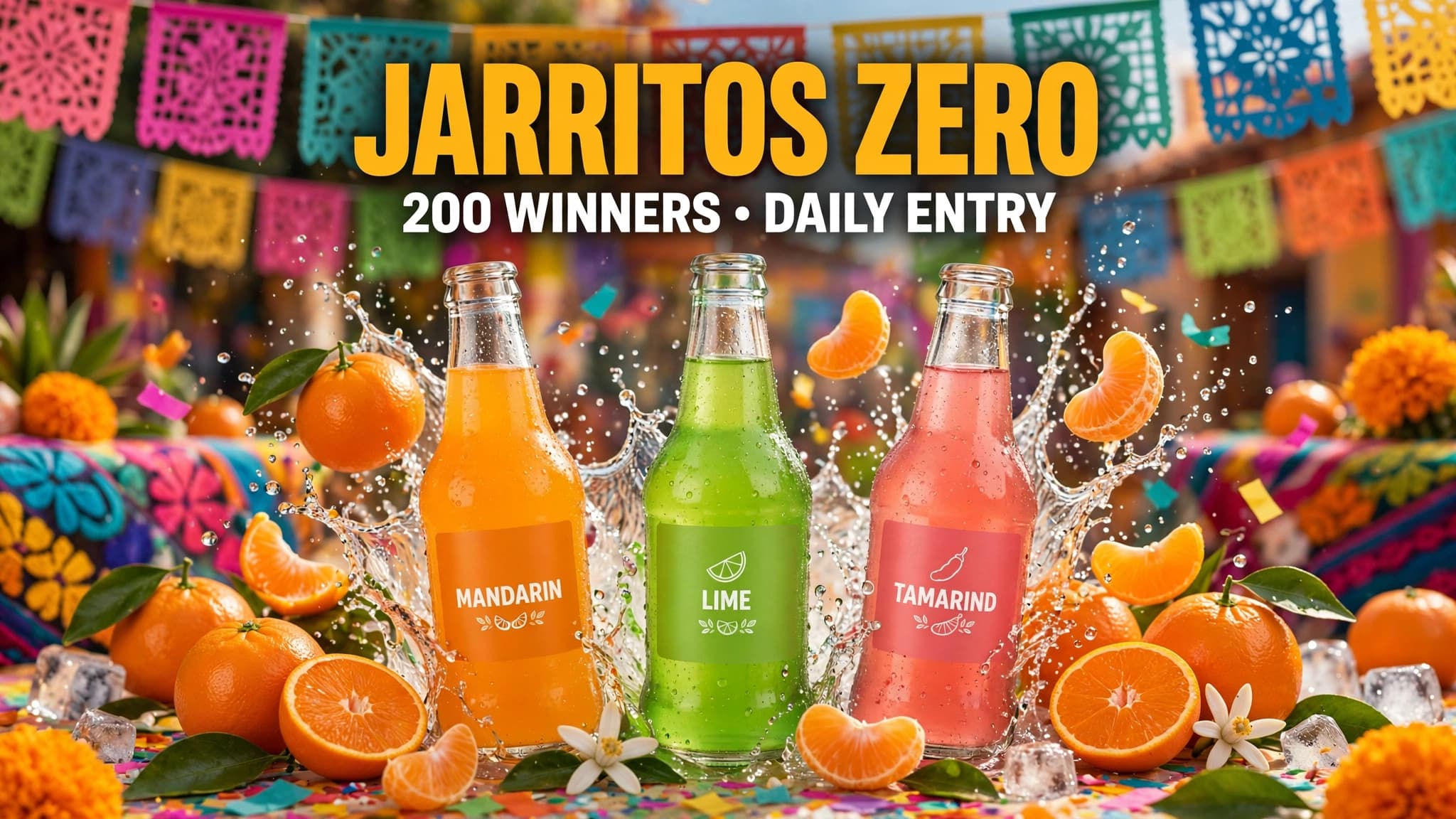 Jarritos Zero 2026 Sweepstakes: Win a Mandarin Soda